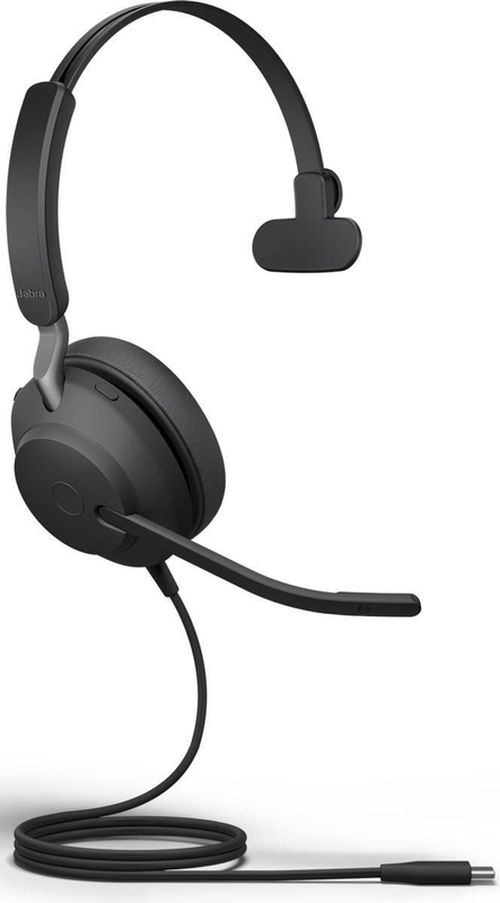 cumpără Căști pentru gaming Jabra 24189-889-799 Evolve2 40 SE, USB C/A, UC Mono în Chișinău 