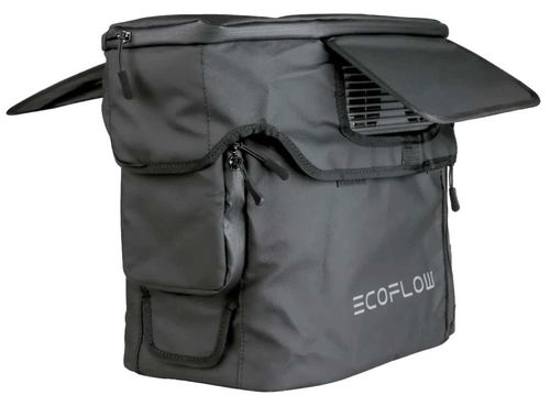 cumpără Stație de alimentare electrică portabilă EcoFlow Bag for Delta 2, 410x220x300 mm, waterproof, black în Chișinău 