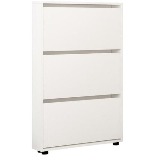 cumpără Raft pentru încălțăminte Mobildor-Lux Leo Slim 50x16x125H cm White în Chișinău 