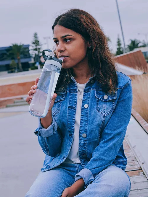 cumpără Cană termos Contigo capac Lid Ashland Gray 2151208 în Chișinău 