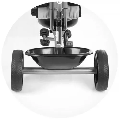 cumpără Bicicletă-cărucior Chipolino TRKHH0231EB Hip Hop ebony трицикл для близнецов în Chișinău 