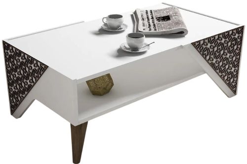 купить Журнальный столик Trendy Берил, белый 105x58x40 см в Кишинёве 