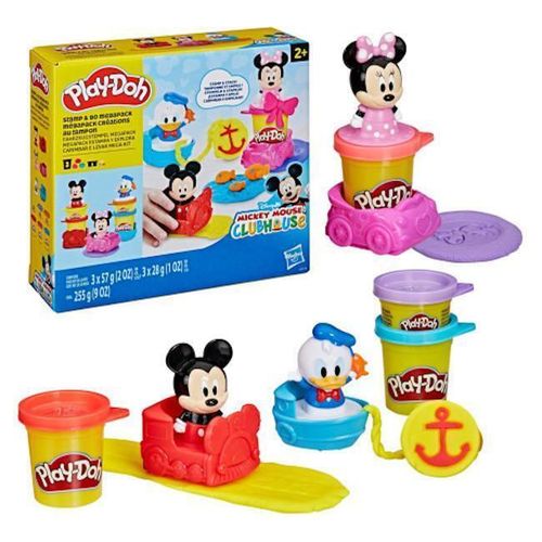 купить Набор для творчества Play-Doh G3110 Disney Jr Stamp And Go Megapack в Кишинёве 