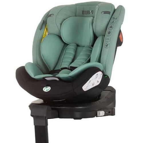 купить Автокресло Chipolino STKTRN02406PG I-Size 40-150cm Isofix 360 TOURINO pastel green в Кишинёве 