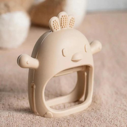 cumpără Iinel dentiție Nattou 874571 Silicone Teether beige în Chișinău 