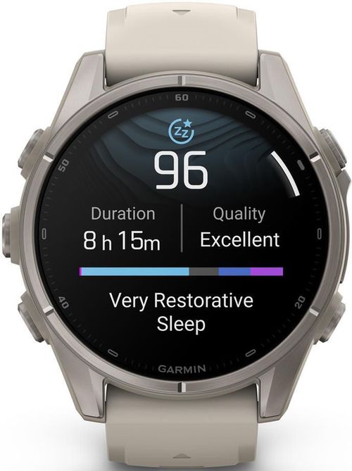cumpără Ceas inteligent Garmin Fenix 9, 43mm, Bare Ti, Fog Gray Band (010-04761-01) în Chișinău 