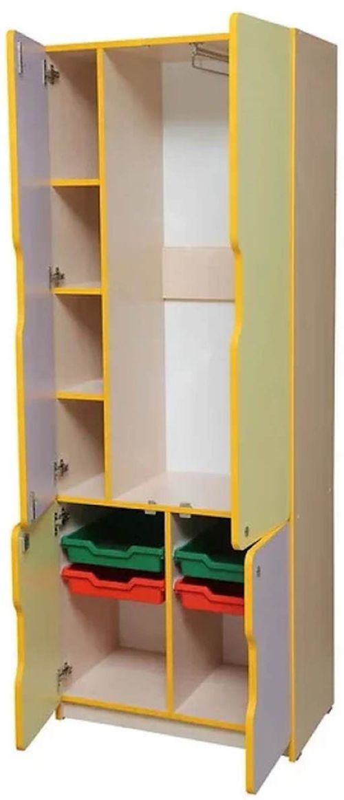 cumpără Dulap pentru instituții Tisam Smarty închis cu încuietoare, 696x410x1885 mm (5424) în Chișinău 