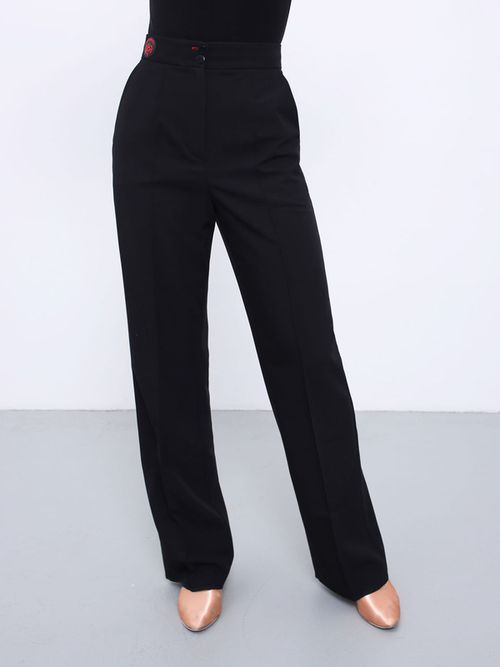 Pantaloni STRAIGHT NERO 
