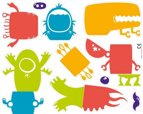 купить Набор для творчества Maped 907100 Set Creativ Artist, tabla si magneti-monstri в Кишинёве 