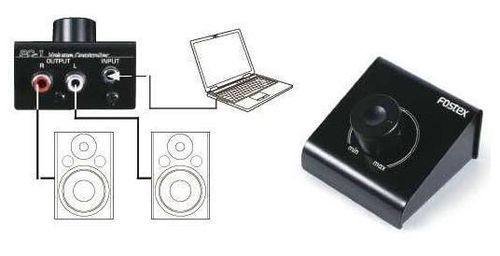cumpără Accesoriu p/u instrumente muzicale Fostex PC-1 Black Volume Control for Powered Speakers în Chișinău 