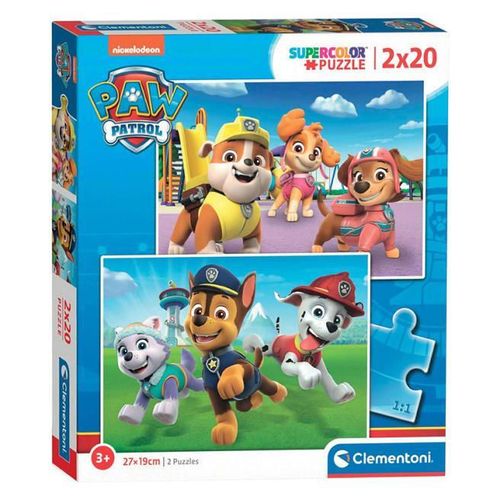 купить Пазл Clementoni Puzzle 2x20 Paw Patrol (24800) в Кишинёве 