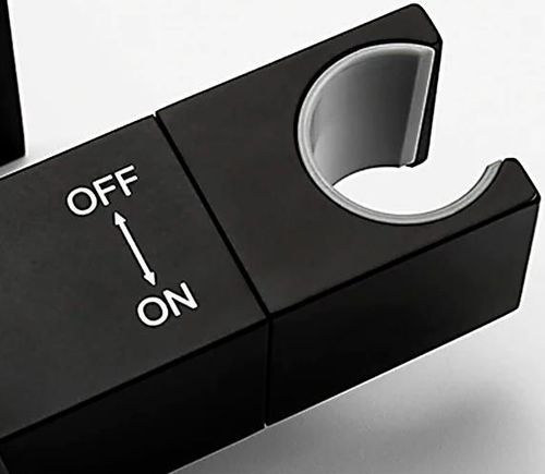 купить Смеситель для биде Gappo G7207-60 ЧЕРНЫЙ с термостатом (встроенное биде) в Кишинёве 