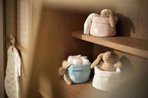 cumpără Cutie depozitare Jollein 580-001-68032 Cosulet Cosy Knit Sea Green în Chișinău 