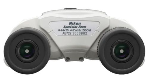 купить Бинокль Nikon Sportstar Zoom 8-24x25 White в Кишинёве 