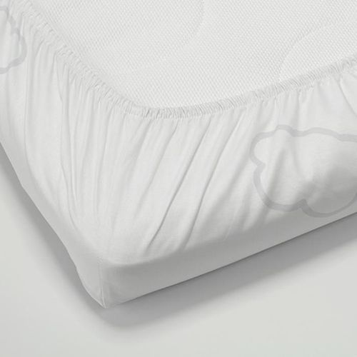 купить Детское постельное белье Ikea Ringduva 60x120 (Alb/Gri) в Кишинёве 