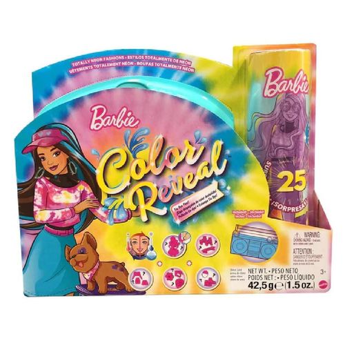 купить Кукла Barbie HCD25 Revelatia Culorii Neon in asort. в Кишинёве 