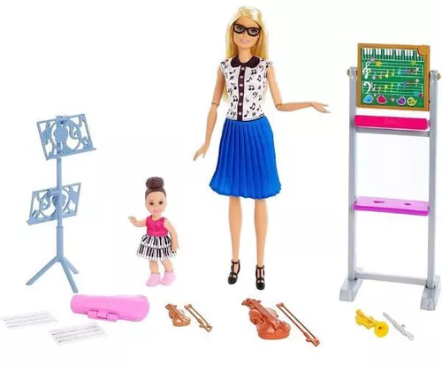 купить Кукла Barbie M-FXP18 Profesoară de muzică в Кишинёве 