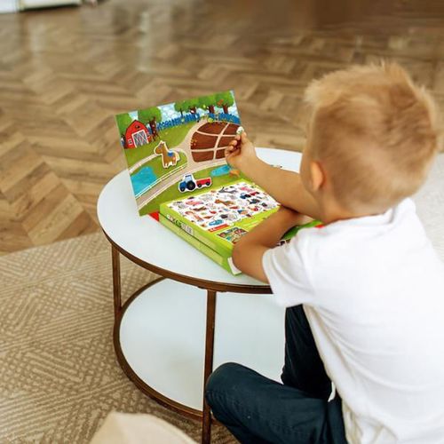 купить Настольная игра Dodo 200206 Joc magnetic Ferma + tablă magnetică, 44 elem. в Кишинёве 