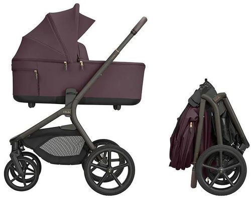 cumpără Сărucior pentru copii Kikka Boo 31001020173 Carucior 2in1 Goya Platinum Merlot în Chișinău 