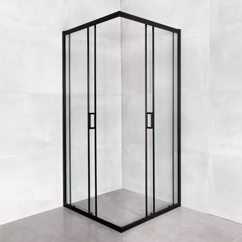 cumpără Cabină de duș Seranit Vision Killa 900x900x1850 6 мм Easy clean черный în Chișinău 