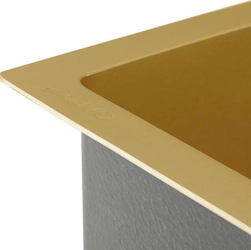 купить Мойка кухонная Gappo GS6050-3 SATIN GOLD в Кишинёве 