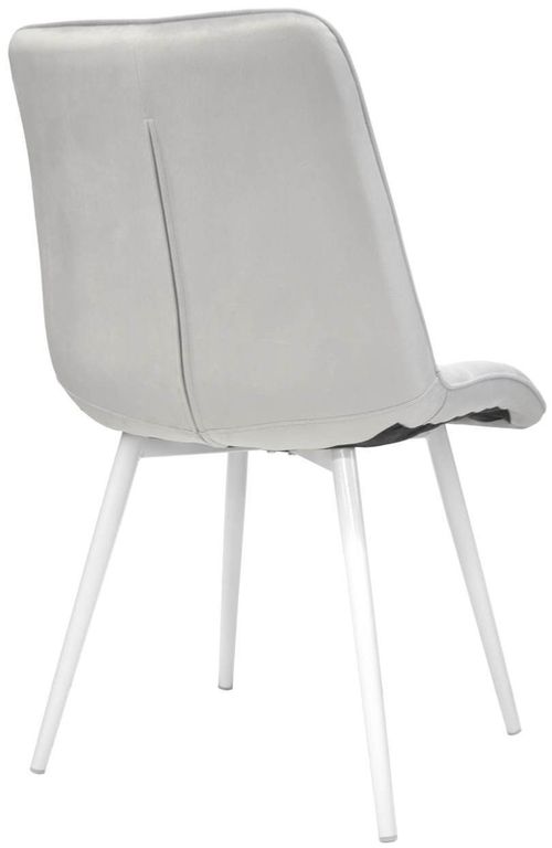 cumpără Scaun Deco Capella Catifea Grey HLR20 + White Legs în Chișinău 