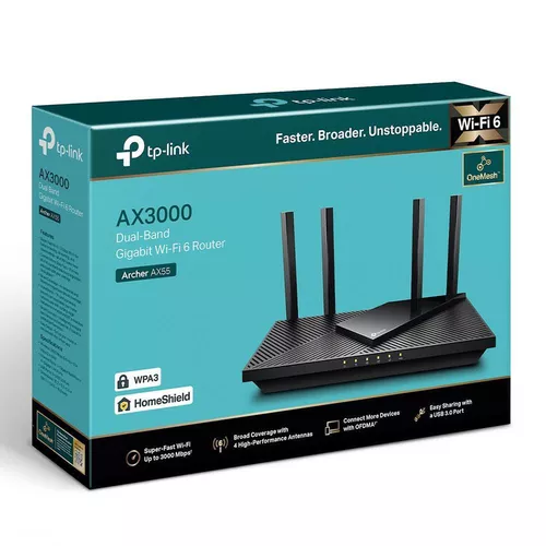 cumpără Router Wi-Fi TP-Link Archer AX55 în Chișinău 