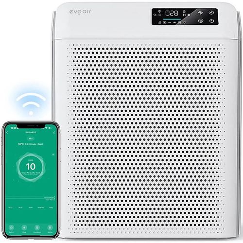 купить Очиститель воздуха EvoAir HOMI P300, CADR 300m³/h, WI-FI, Filtru True Hepa в Кишинёве 