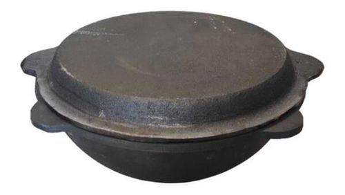 cumpără Tigaie Rishtan Ceramic Tigaie-Disc Uzbec Saj 45x4cm p/u Uzbec WOK 16L, fonta în Chișinău 