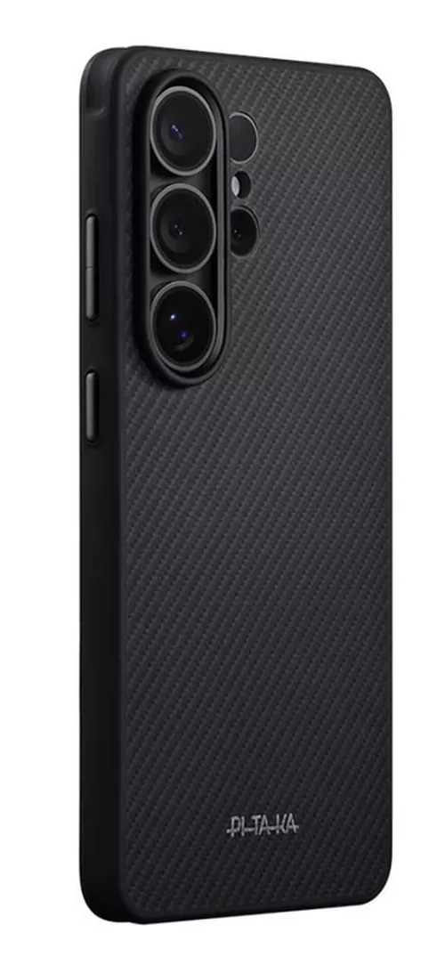 купить Чехол для смартфона Pitaka Samsung S26 Ultra Cairn (Black/Grey) (PBS2601U) в Кишинёве 