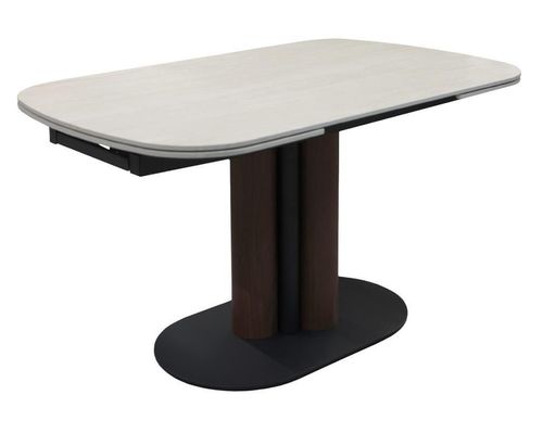 купить Стол Deco Calden 1400-2000x850x760 (HT2598-GN) White (HY-280) в Кишинёве 