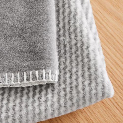 cumpără Textile de casă s.Oliver 3544/800 Jacquard Decke Grey/white în Chișinău 