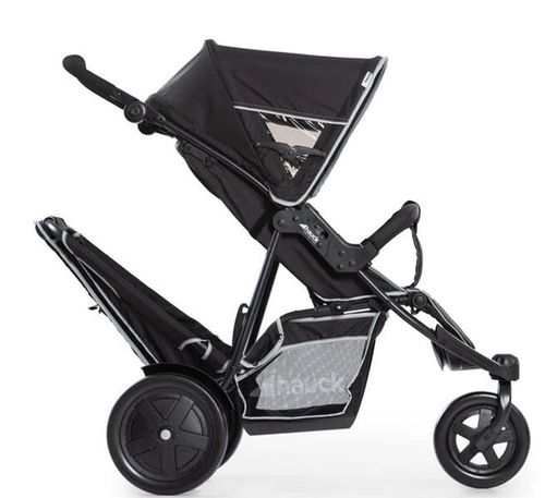 купить Детская коляска Hauck Carucior pentru 2 copii Freerider SH12 Black в Кишинёве 