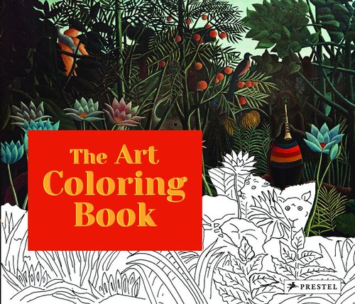 купить The Art Coloring Book в Кишинёве 