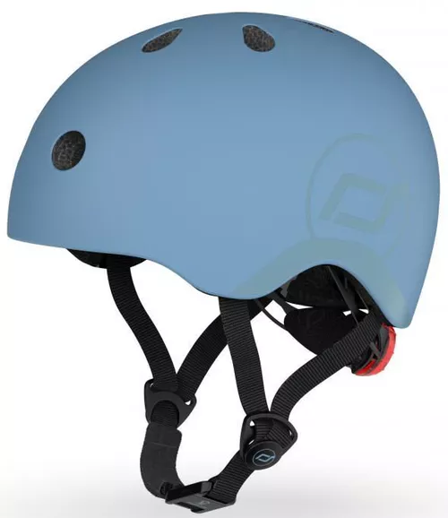 купить Защитный шлем Scoot&Ride 00891 Casca de protectie pentru copii cu sistem de reglare Steel M-L в Кишинёве 