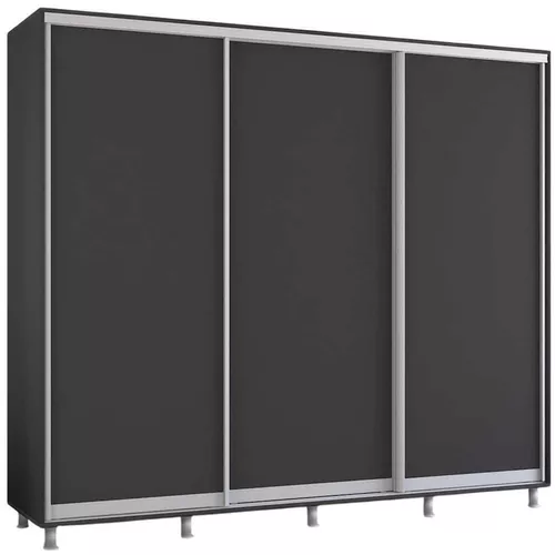 cumpără Dulap Mobildor-Lux Aron uși glisante din PAL (250x60x230H cm) Anthracite în Chișinău 