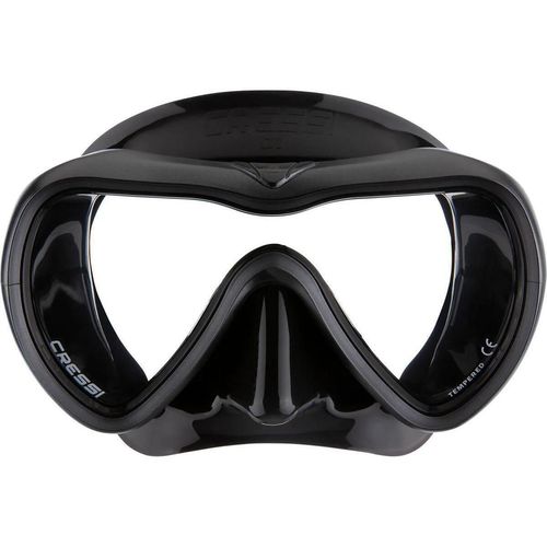 купить Аксессуар для плавания Cressi-Sub Masca inot A1 MASK black/graphite clear (XDN400057) в Кишинёве 