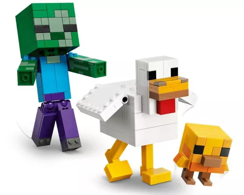 cumpără Set de construcție Lego 21582 Minecraft Chicken Jockey în Chișinău 