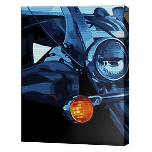 купить Картина по номерам Art Gallery PX5360 Pictura pe numere-triptih 40x50cm Motociclu в Кишинёве 