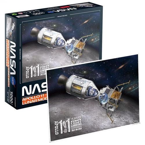 купить Головоломка Cubik Fun DS1029h 2D Puzzle APOLLO 11 Docking With Lunar Module в Кишинёве 