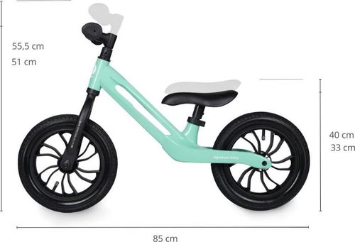 cumpără Bicicletă Qplay Racer Mint (беговел) în Chișinău 