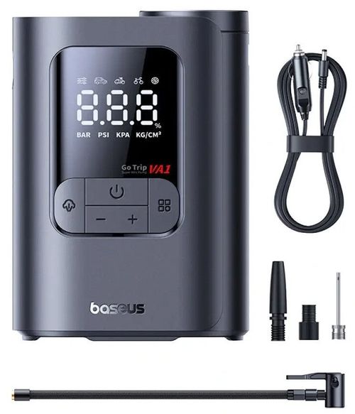 cumpără Compresor auto portabil Baseus C0119701 Mini Wired Inflator, 22-Cylinder, GoTrip VA1 Super, Cosmic Black în Chișinău 