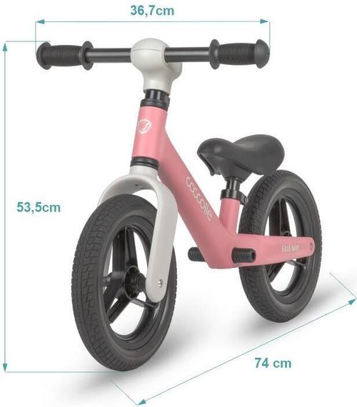 купить Велосипед Coccolle First Way Pink+Beige, bicicletă fără pedale в Кишинёве 