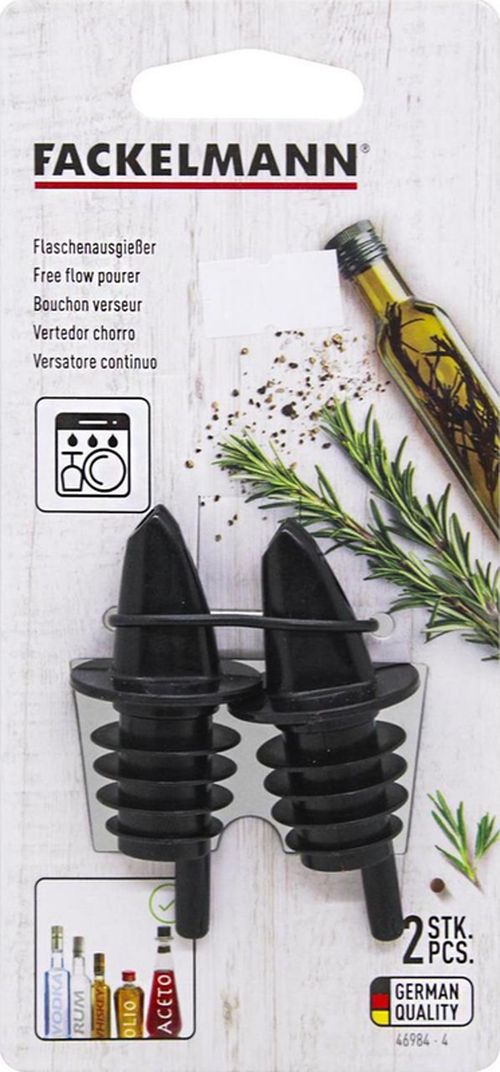 cumpără Veselă Fackelmann 24001 Dop-dozator pentru sticle 2 buc, plastic în Chișinău 