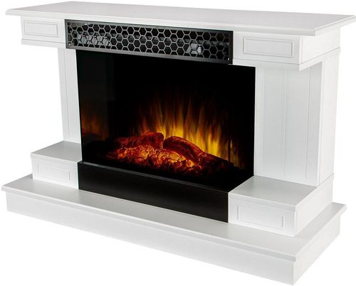 купить Камин электрический ArtFlame Azona & Flamora, 710x1120x430mm, Alb в Кишинёве 