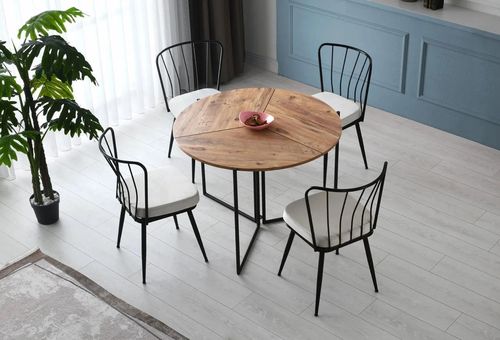 купить Стол Trendy Yaprak-1201, 100x72x100cm в Кишинёве 