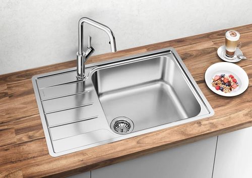 cumpără Chiuvetă bucătărie Blanco LEMIS XL6S-IF COMPACT (inox) 78x50cm pe blat (525111) în Chișinău 