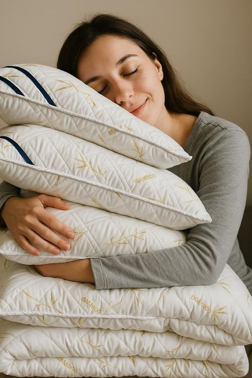 cumpără Set de perne si plapume Relaxe Home Set Plapuma + 2 perne Somnart Bamboo 200x220cm în Chișinău 