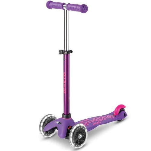 cumpără Trotinetă Micro MMD173 Mini Deluxe LED Purple Pink în Chișinău 