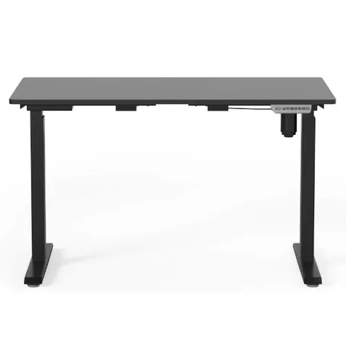 купить Офисный стол Kulik System E-TABLE UNIVERSAL Black/Black в Кишинёве 